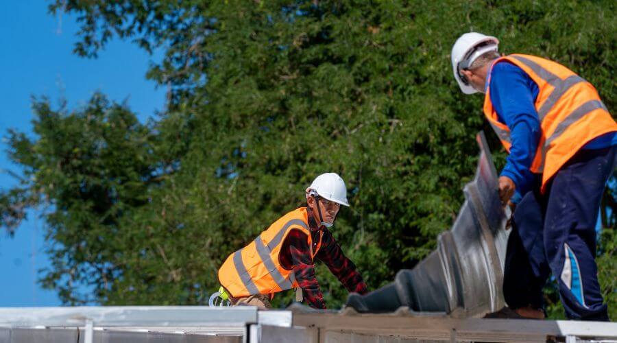 Professional new roof installation services in Golden Valley, ND